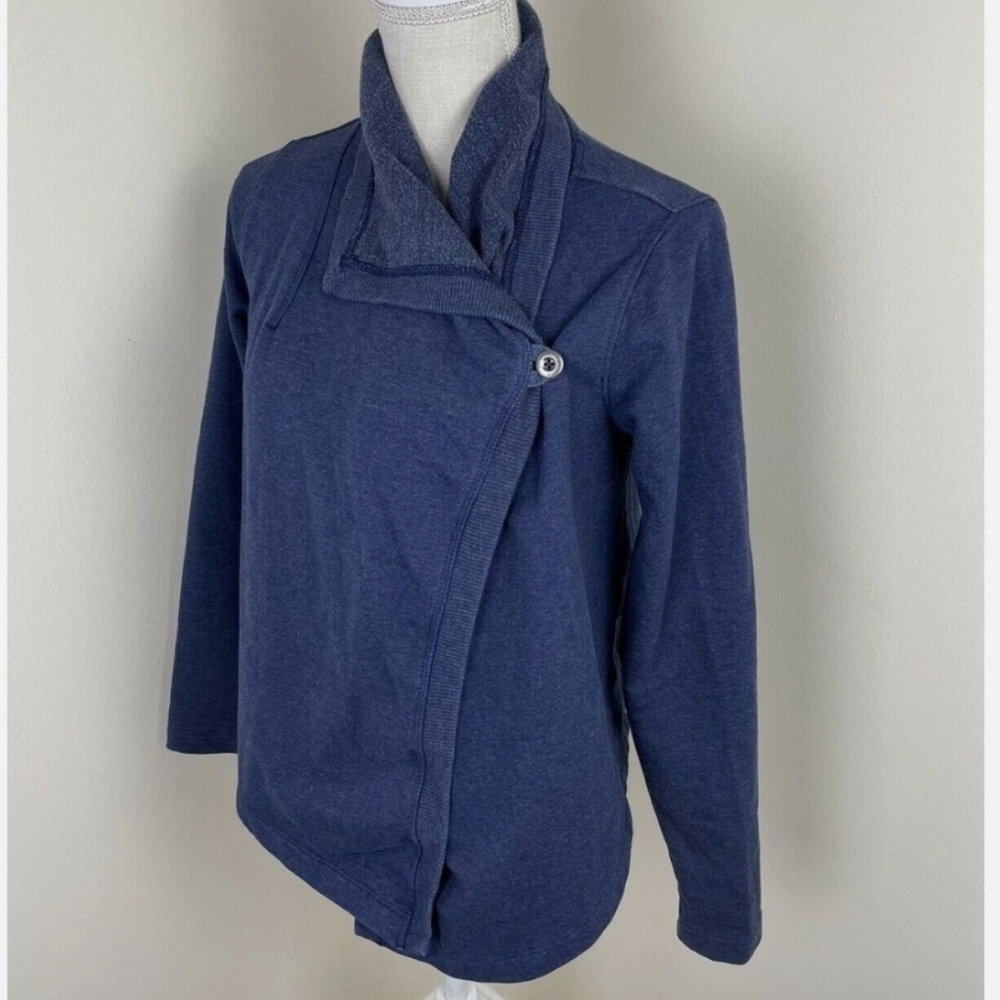 PATAGONIA Women's Sz Small Washed Blue Cardigan